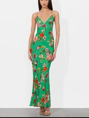 alice and olivia havana cut out maxi dress Alice & Olivia Red Havana Maxi Dress by Alice & Olivia